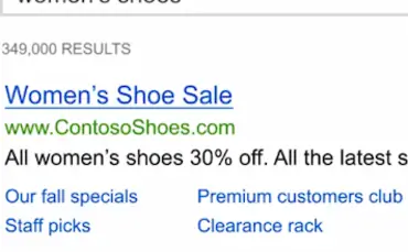 Bing представляет расширения дополнительных ссылок в PPC-объявлениях