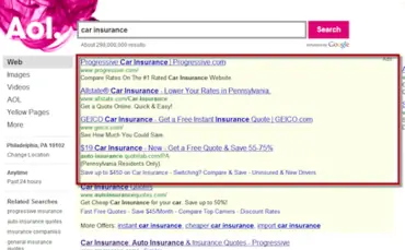 Как контролировать крупнейшего поискового партнера Google: AOL Search