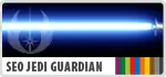 SEO Wars: Jedi Guardian - значок синего светового меча