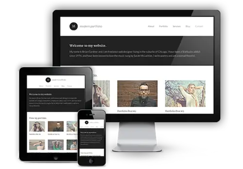 Адаптивный шаблон WordPress