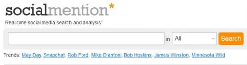 Поиск социальных упоминаний