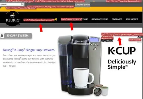 Подробности отображения Lnk веб-разработчика