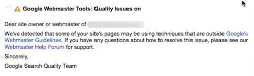 Google-предупреждение-проблемы-качества