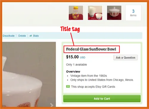 etsy оптимизирует списки продуктов