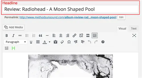 тег заголовка