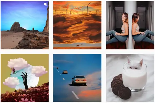 Пример фотопрыжка