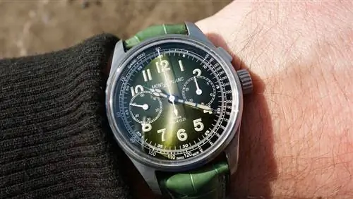 Montblanc 1858 Однокнопочный хронограф LE