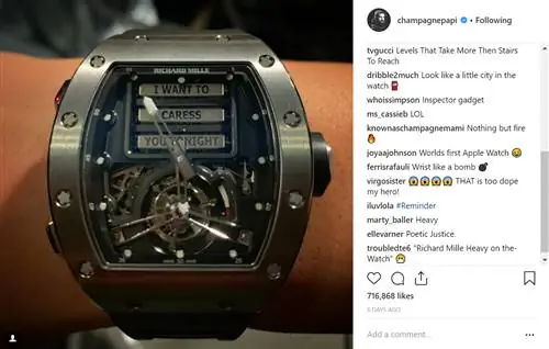 часы Дрейка и Джей-Зи