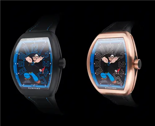Franck Muller x Bamford Watch Department Popeye Vanguard&copy;