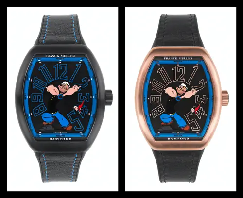 Franck Muller x Bamford Watch Department Popeye Vanguard&copy;