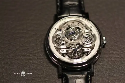Breguet-годовой календарь-турбийон-скелетон