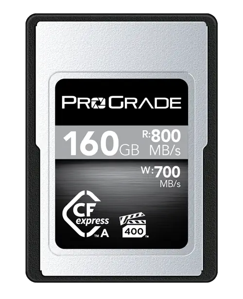Новый ProGrade Digital CFexpress Type A имеет скорость чтения 800/МБ