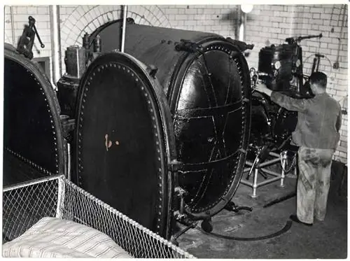 Процесс дезинфекции на станции Хакни