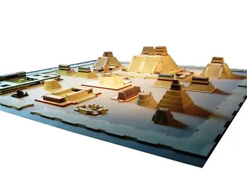 Модель комплекса Templo Mayor