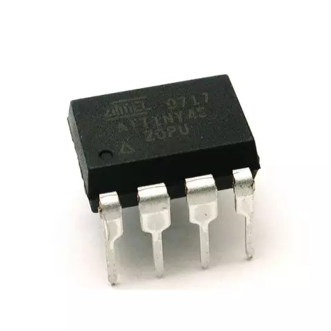 Макет и программирование atmega328p & attiny45 в студии atmel 7