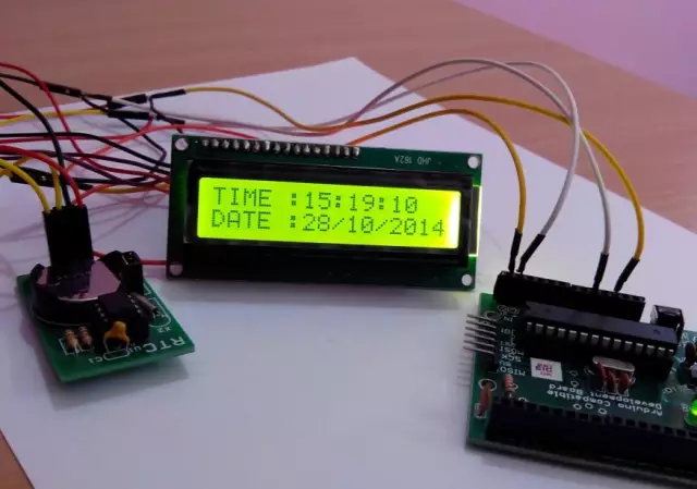 Как использовать rtc с arduino и lcd