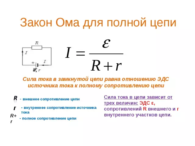 Закон ома - как соотносятся напряжение, ток и сопротивление - Закон Ома