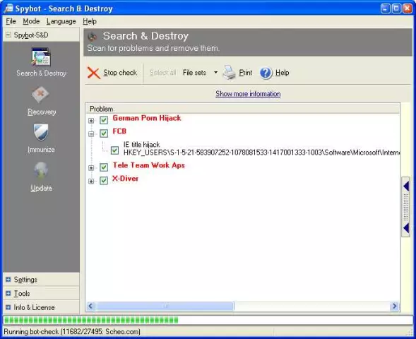 Взгляд на Spybot Search and Destroy 1.5