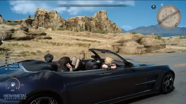 Final Fantasy 15 - королевская поездка в Forza Horizon 3