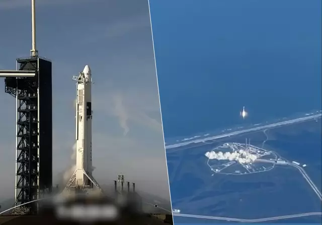 Интересное фото дня: Запуск ракеты с Болота