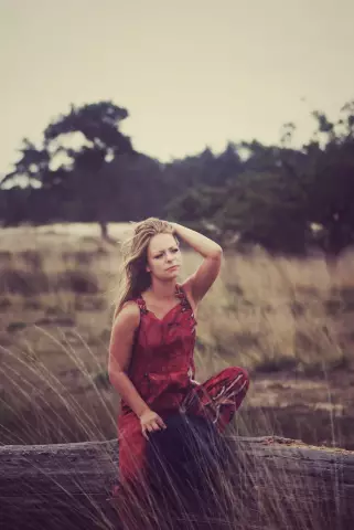 Интересное фото дня: портрет в цвете