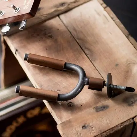 Вешалка для гитары: 8 шагов