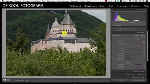 На этом сайте показано, как изображение JPEG было отредактировано в Lightroom