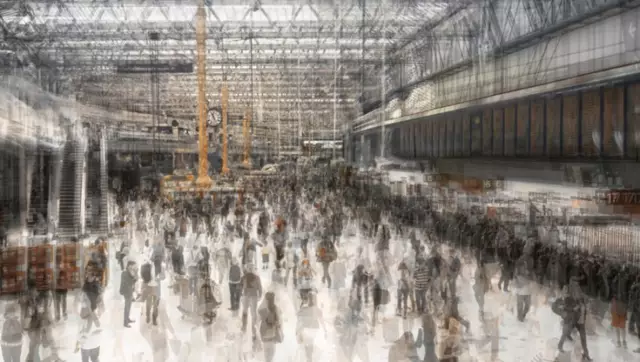 Грант Легассик накладывает несколько изображений для создания сенсационных городских гравюр