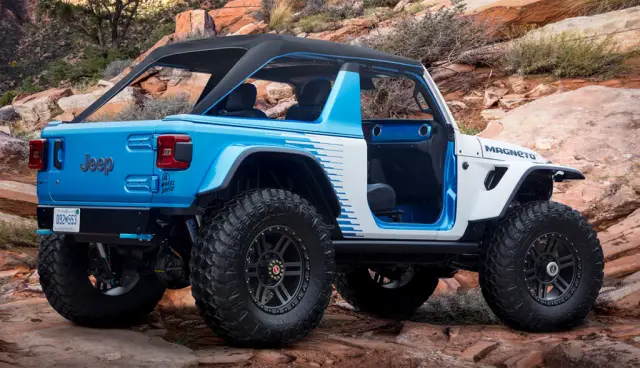 Magneto 2.0 показывает, как может выглядеть электрический Jeep Wrangler