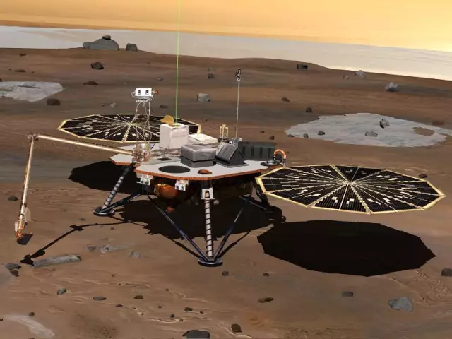 NASA Phoenix Lander видит и чувствует марсианские вихри в действии