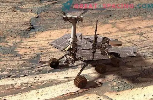 Opportunity на пороге нового открытия: марсоход замер на скале, которая может дать еще одно свидетельство существования влажной Красной планеты