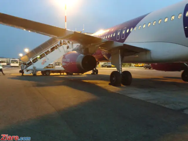 Опасность: пересечение самолета